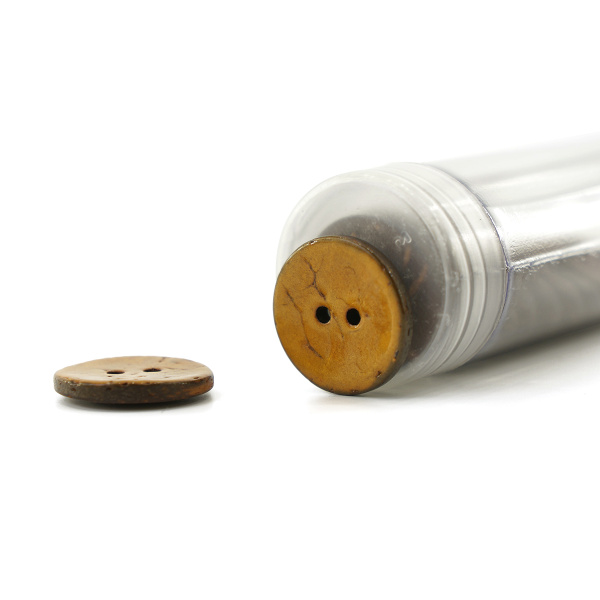 Пуговицы CONCEPT, размер 32, кокос, цвет COL.1 темно-желтый. Арт 1919H-032-COL.1