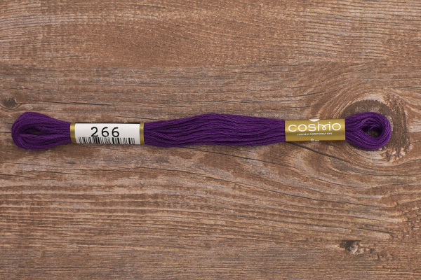 Мулине COSMO однотонный цвет  266       . Арт 25-6/266       