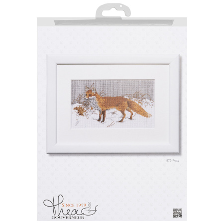 Набор для вышивания "Лиса", канва Aida 14 ct. Арт 573A