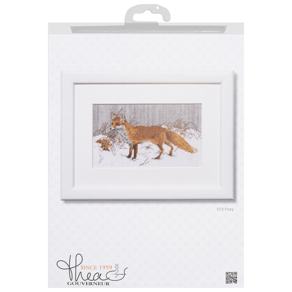 Набор для вышивания "Лиса", канва Aida 14 ct. Арт 573A