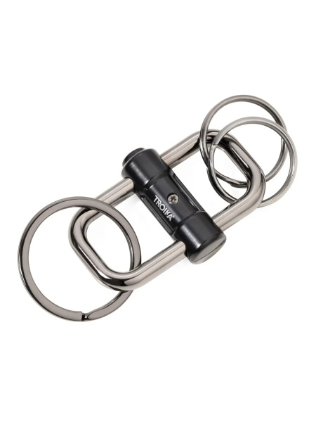Брелок TROIKA "2-WAY KEY". Арт KR22-09-BK