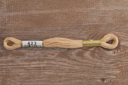 Мулине COSMO однотонный цвет  423       . Арт 25-6/423       