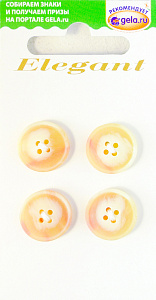 Пуговицы ELEGANT. Арт 12351-15-01088/4