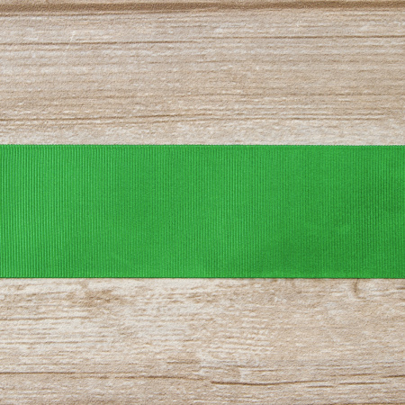 Лента репсовая SAFISA, 50 мм, 25 м, цвет 25 зеленый. Арт 350-50мм-25