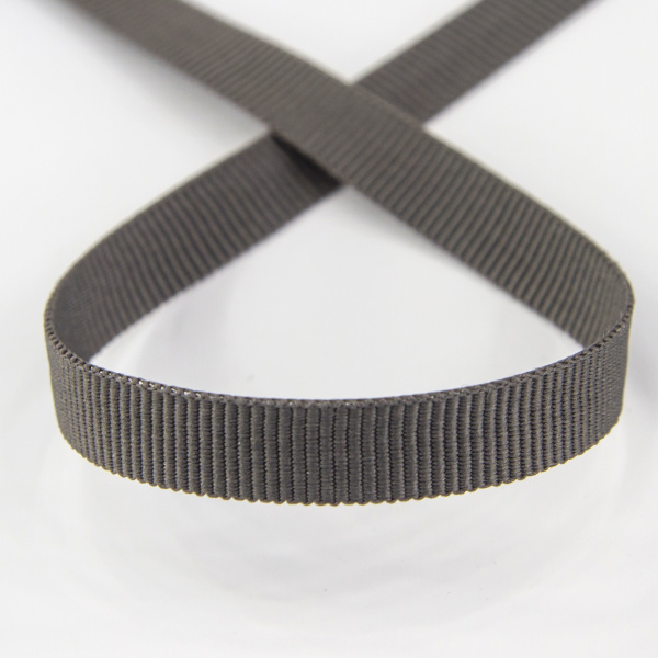 Лента репсовая PEGA, цвет темно-серый, 7 мм. Арт 811798807G4062