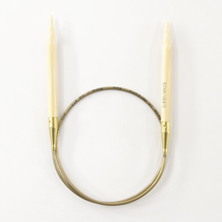 Спицы, круговые, бамбук addiNature BAMBOO №6, 50 см. Арт 555-7/6-50