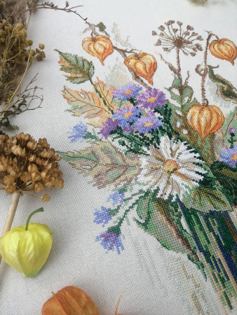 Набор для вышивания "Осень в букете". Арт 04.005.32
