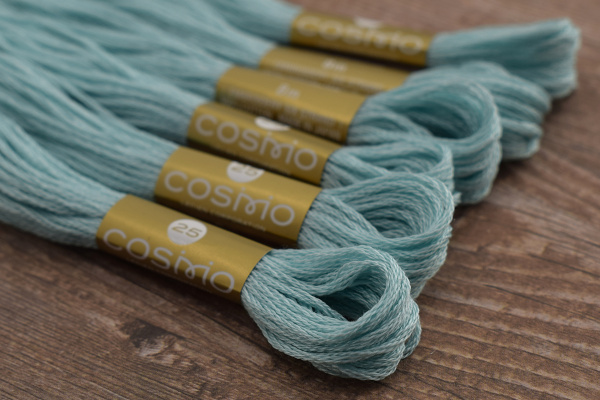 Мулине COSMO однотонный цвет  562       . Арт 25-6/562       