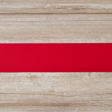 Лента репсовая SAFISA, 50 мм, 25 м, цвет 84 вишневый. Арт 350-50мм-84