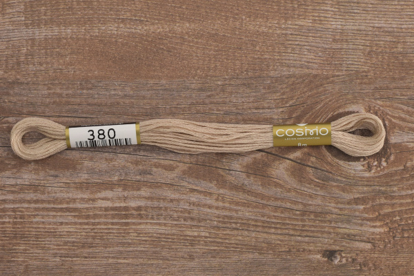 Мулине COSMO однотонный цвет  380       . Арт 25-6/380       