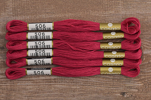Мулине COSMO однотонный цвет  506       . Арт 25-6/506       