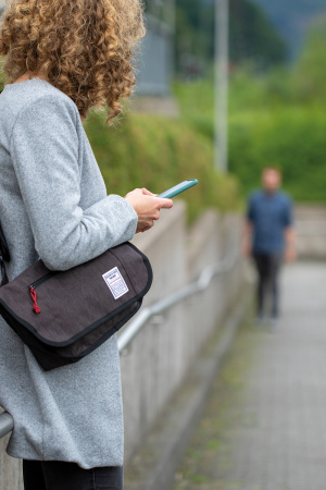 Сумка через плечо  TROIKA. Арт BBG59/GY