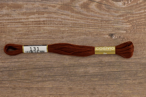 Мулине COSMO однотонный цвет  131       . Арт 25-6/131       