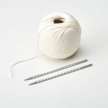 Дополнительные спицы с квадратным кончиком к addiClick Novel LACE LONG, №6. Арт 746-7/6-000