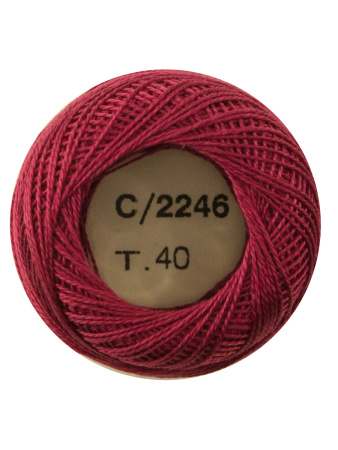 Мулине "Finca Perle"(Жемчужное"), №16,однотонный цвет 2246. Арт 00008/16/2246           