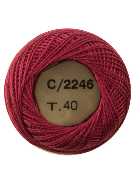 Мулине "Finca Perle"(Жемчужное"), №16,однотонный цвет 2246. Арт 00008/16/2246           