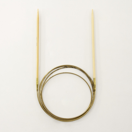 Спицы, круговые, бамбук addiNature BAMBOO №3,75, 150 см. Арт 555-7/3.75-150