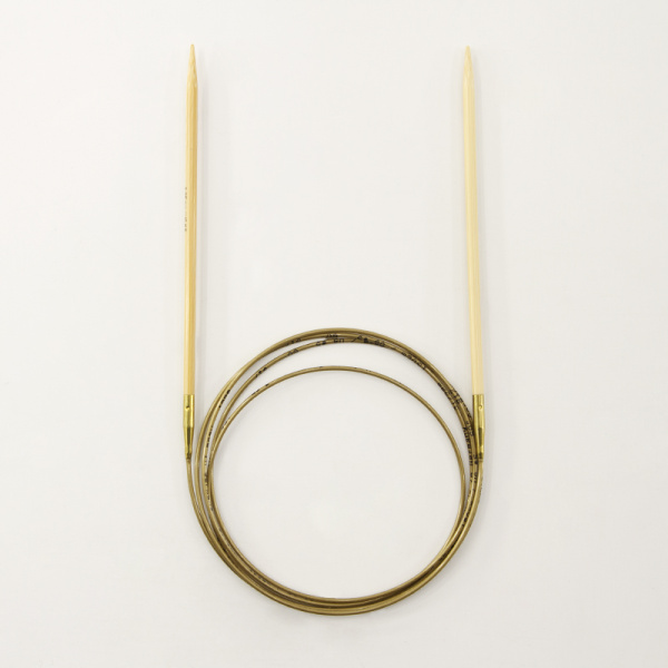 Спицы, круговые, бамбук addiNature BAMBOO №3,75, 150 см. Арт 555-7/3.75-150