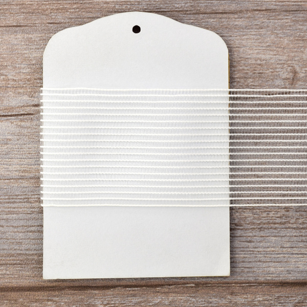 Резинка поясная решетчатая, 63 мм, цвет белый. Арт 854149819P1101