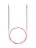 Спицы металлические круговые с удлиненным кончиком addiUnicorn Lace, №5, 150 см. Арт 716-2/5-150