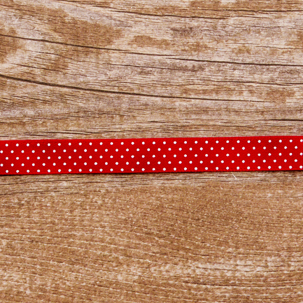 Лента в рулоне для скрап-проектов, цвет красный. Арт ANT378403