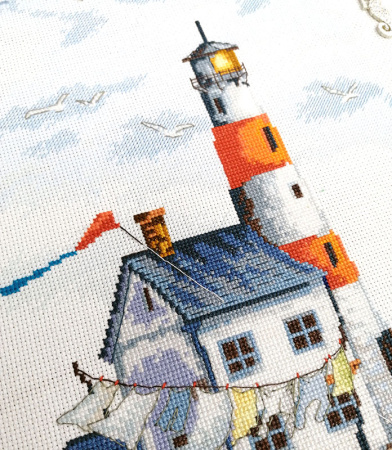 Набор для вышивания  "Берег моря". Арт 02.012.07