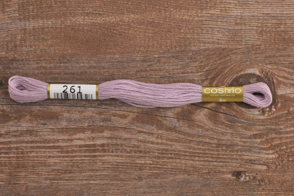 Мулине COSMO однотонный цвет  261       . Арт 25-6/261       