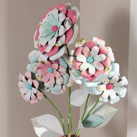 Доска для изготовления цветов "Flower Punch Board". Арт 71342-5