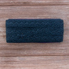 Мерсеризованное хлопковое кружево, 20 мм, цвет серо-синий. Арт 3037/75                 