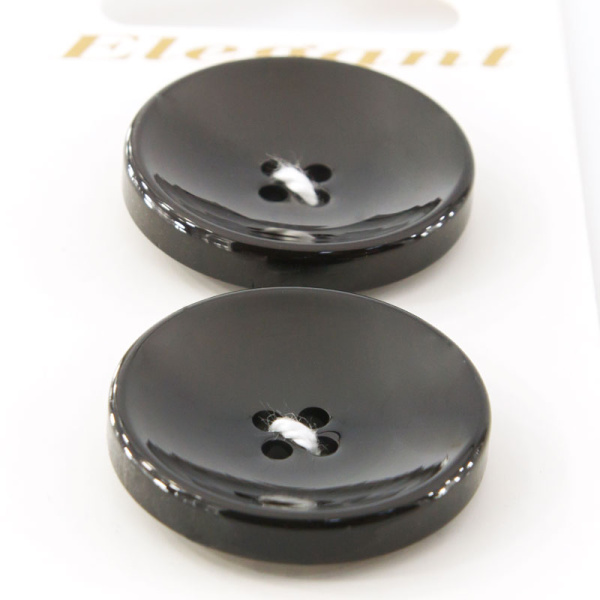 Пуговицы ELEGANT. Арт 14612-28-BLACK/2