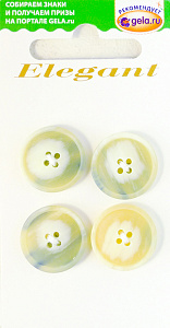 Пуговицы ELEGANT. Арт 12351-18-01086/4