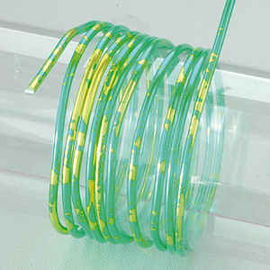 Проволока алюминиевая круглая, двухцветная, 2 мм. Арт 2230002                 