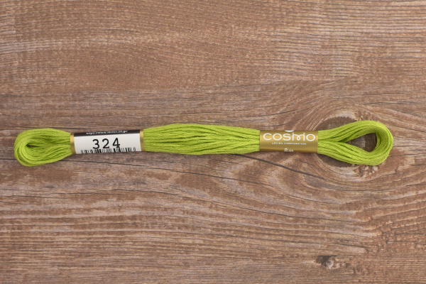 Мулине COSMO однотонный цвет  324       . Арт 25-6/324       