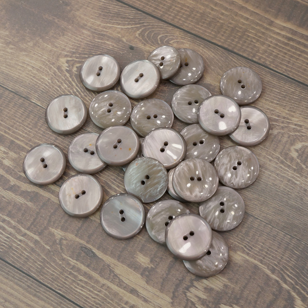 Пуговицы CONCEPT Mother of Pearl, размер 36, полиэстер, цвет COL.62. Арт 75315-036-COL.62