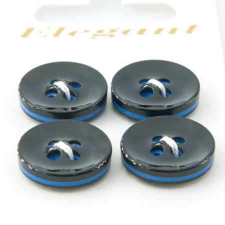 Пуговицы ELEGANT. Арт 14755-18-0BLUE/4