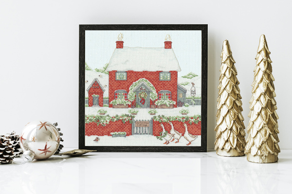 Набор для вышивания "Christmas Cottage". Арт XSS17