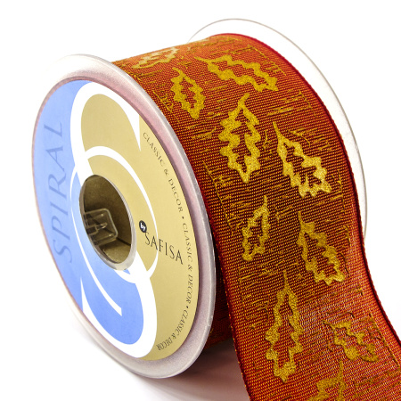 Лента с напечатанным рисунком, 50 мм, 15м, цвет 03. Арт 25282-50мм-03           