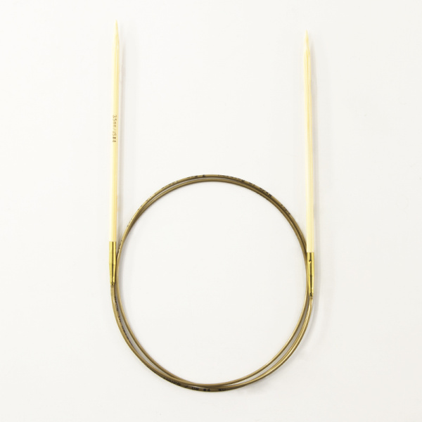 Спицы, круговые, бамбук addiNature BAMBOO №3,5, 100 см. Арт 555-7/3.5-100