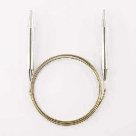 Спицы круговые, супергладкие, addiClassic №12, 150 см. Арт 105-7/12-150