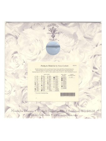 Схема для вышивания MIRABILIA "Прекрасные мысли". Арт MD195