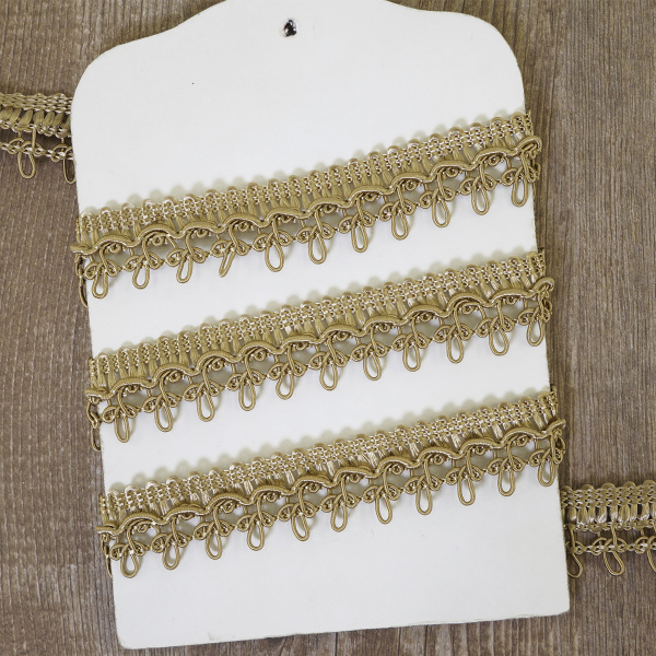 Тесьма PEGA тип интерьерная, цвет бежевый, 22 мм. Арт 844173222A1903        