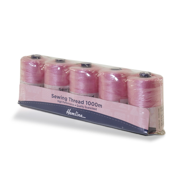 Нить универсальная  Hemline для шитья, 1000 м. Арт N4124.540