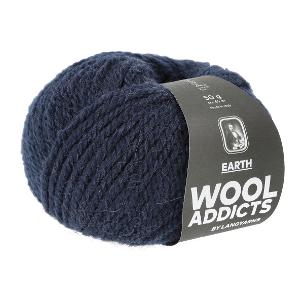 Пряжа Earth, 50% альпака, 35% нейлон, 15% шерсть, 50 г, 65 м. Арт 1004.0035