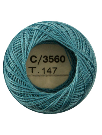 Мулине "Finca Perle"(Жемчужное"), №16,однотонный цвет 3560. Арт 00008/16/3560           