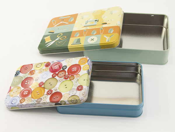 Набор металлических коробочек для мелкой фурнитуры. Арт +PT.V6.2