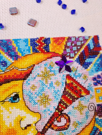 Набор для вышивания  "Свет-месяц". Арт 13.003.72