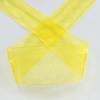Лента органза SAFISA мини-рулон, 39 мм, 2 м, цвет 32, желтый. Арт P00520-39мм-32          