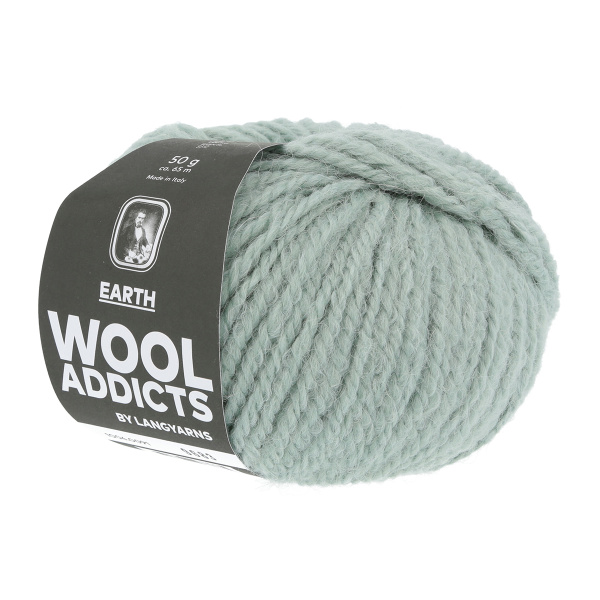 Пряжа Earth, 50% альпака, 35% нейлон, 15% шерсть, 50 г, 65 м. Арт 1004.0091