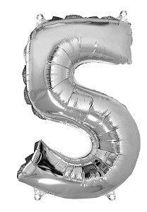 Шар-цифра "5"