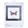 Набор для вышивания "Императорский мотылёк", канва лён 32 ct. Арт 562